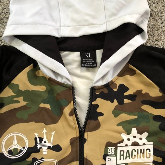RCG Racing Club Zippered Hooded Jacket - Picture 2 of 3